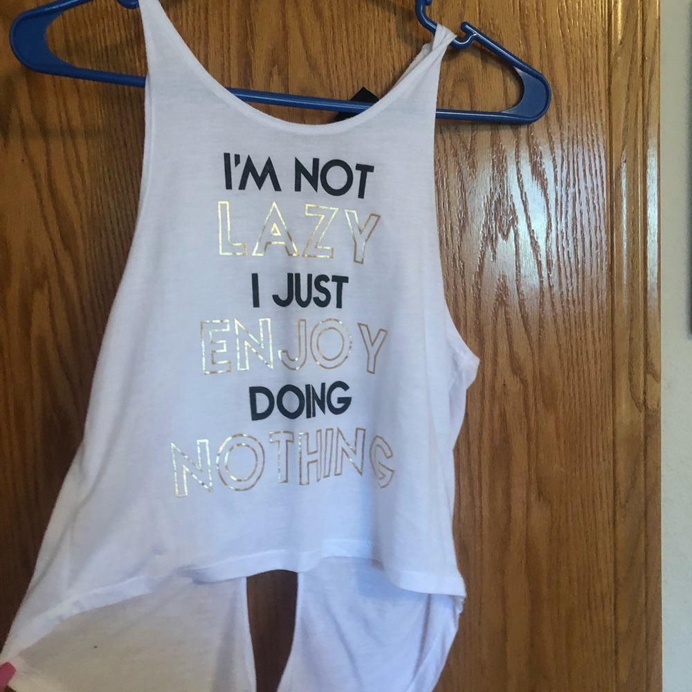 white crop top